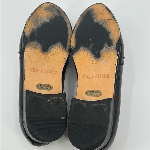 Stacy Adams Brown Leather Loafers Slip-Ons‎ - Picture 16 of 16